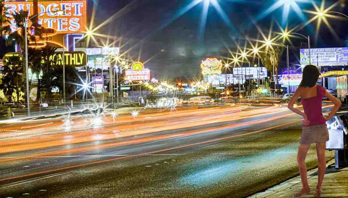 Las Vegas Street Prostitute Image For Criminal Defense.